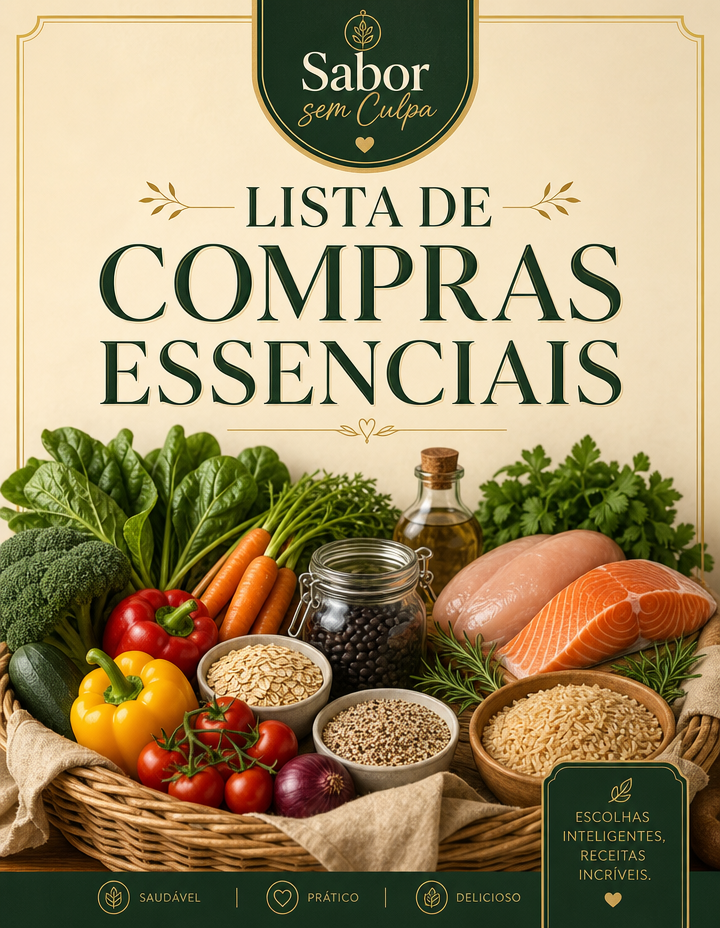 Capa do bônus Lista de Compras Essenciais